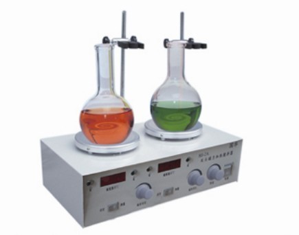 常州国华双头恒温磁力搅拌器（数显温度）HJ-2A（2头）