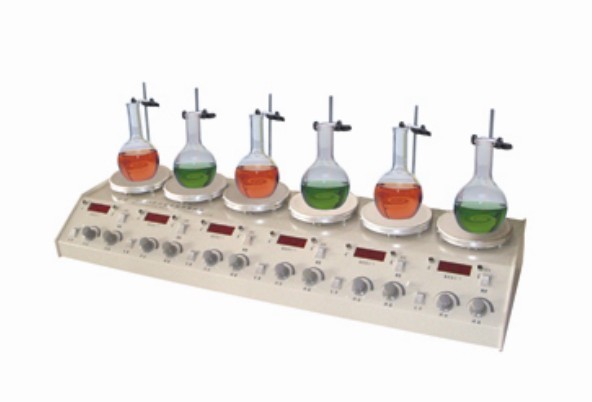 常州国华多头恒温磁力搅拌器（数显温度）HJ-6A（6头）